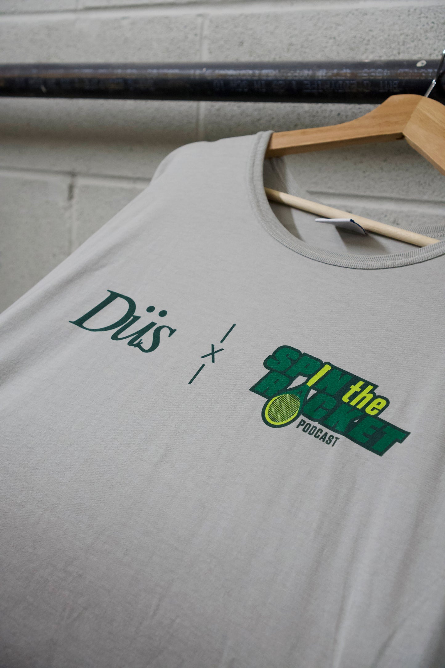 DÜS x Spin The Racket Collab Tee