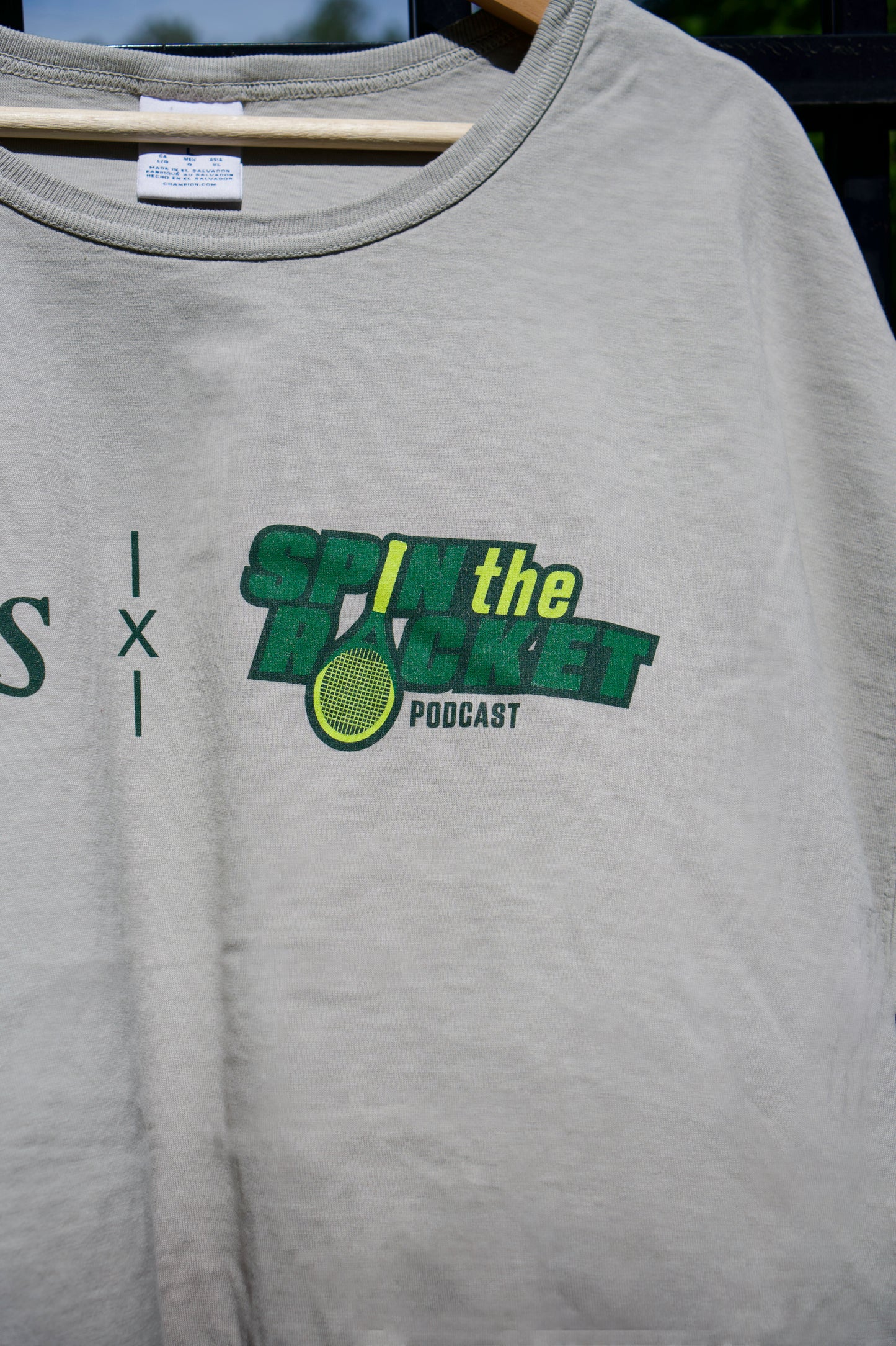 DÜS x Spin The Racket Collab Tee